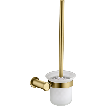 Ёршик для унитаза LEMARK ЗЕНИТ брашированное золото