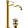 Смеситель LEMARK BELUGA LMF-8015B-BRLG для раковины высокий